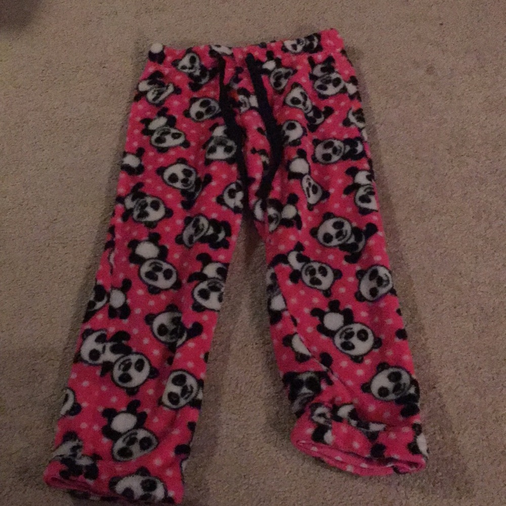 Pajama panda pants